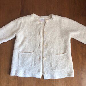 Hanna Andersson Marshmallow Cardigan, girls 6-7